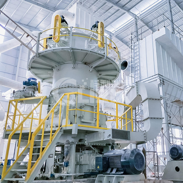 立式磨粉机现场展示